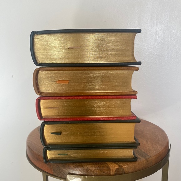 Vtg. Leatherbound The Franklin Library 5 Book Set - Picture 6 of 16